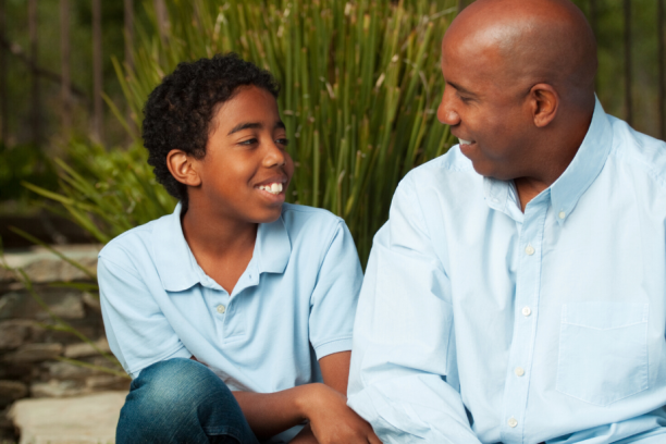 Father apologizing to Son